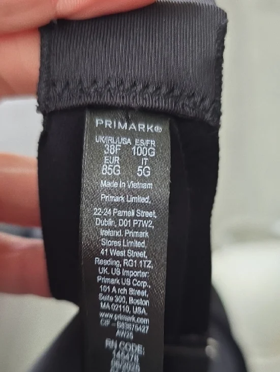 Primark Smooth T-Shirt Bras Pack in White and Black - Picture 2 of 2